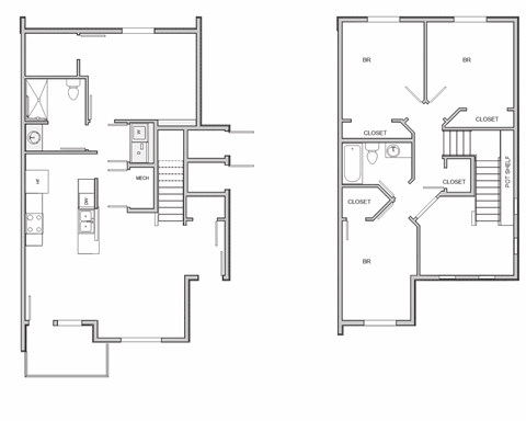 The Sandstone 4 Bedroom Floor Plan